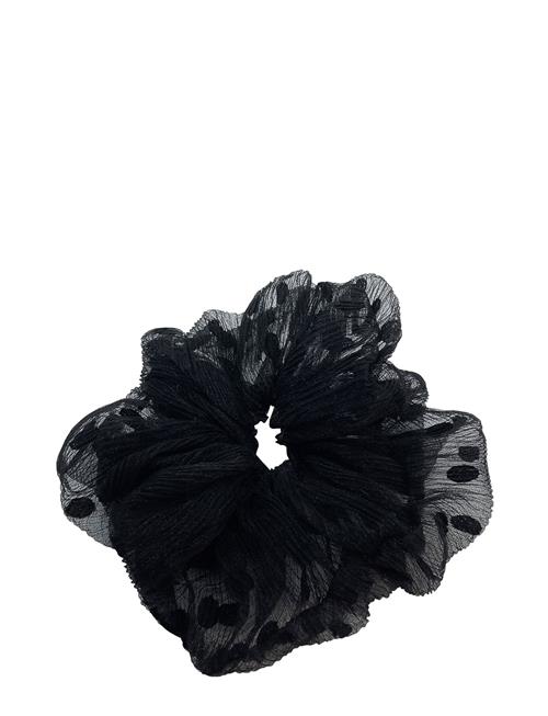 De Luxe Scrunchy Black Pipol's Bazaar Black