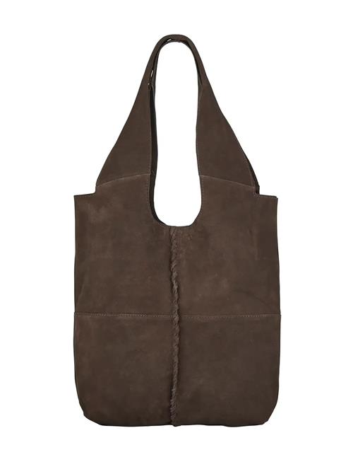 Suede Demi Bag Becksöndergaard Brown