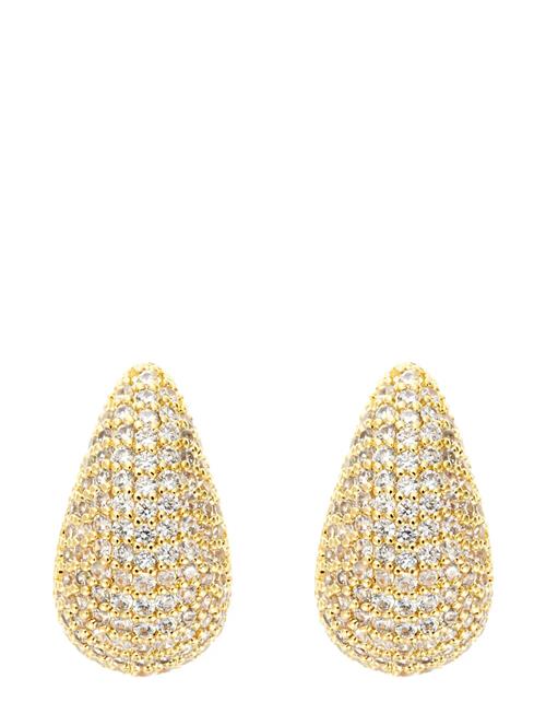 Corinne Crystal Small Earring By Jolima Gold