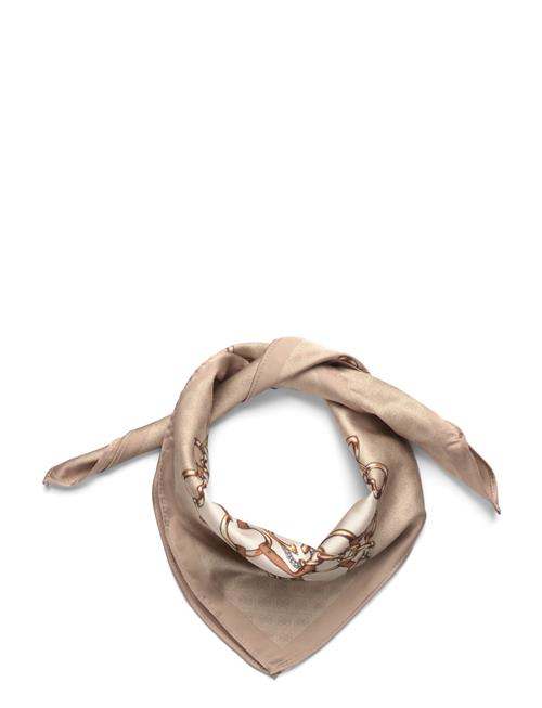 Printed Kefiah 53X53 GUESS Beige