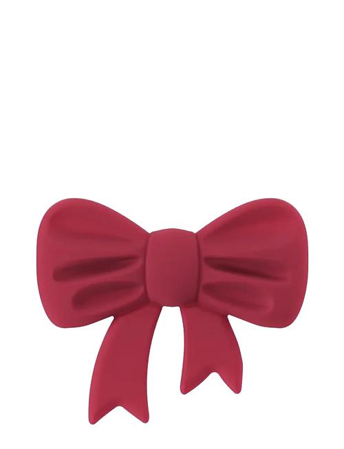 Silic Sticker Bow Holdit Burgundy