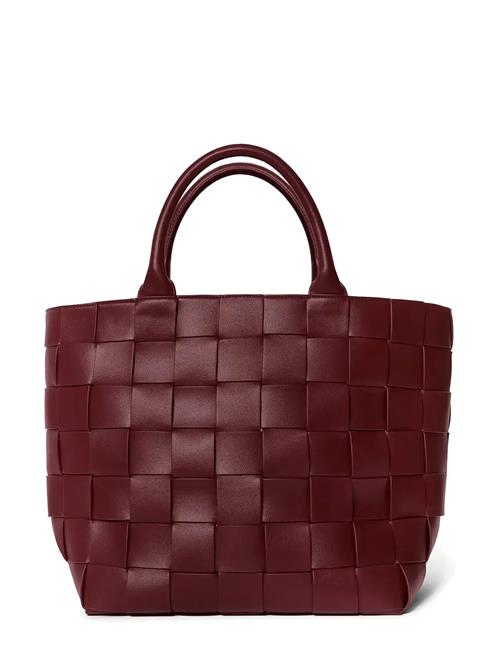 Braided Strap Shopper Ceannis Burgundy