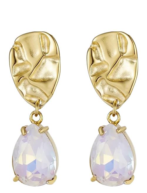 Karma Crystal Earring Bud To Rose Gold