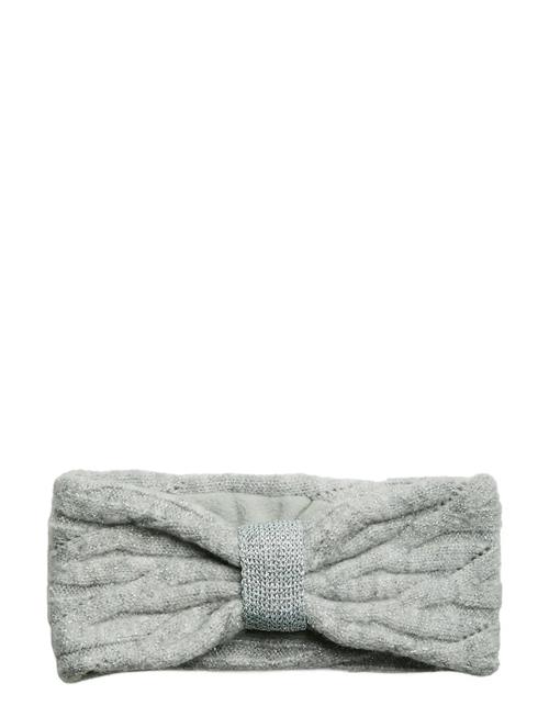 Pcjohanna Cable Headband Lurex Bc Pieces Grey