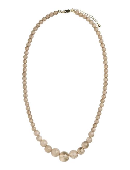 Pcmolly Necklace Pp Pieces Beige