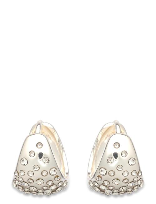 Sprinkles Core Small Oval Ring Ear SNÖ Of Sweden Silver