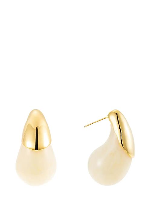 Drop Resin Earring By Jolima Gold