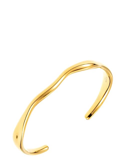 Wave Flexi Bangle By Jolima Gold