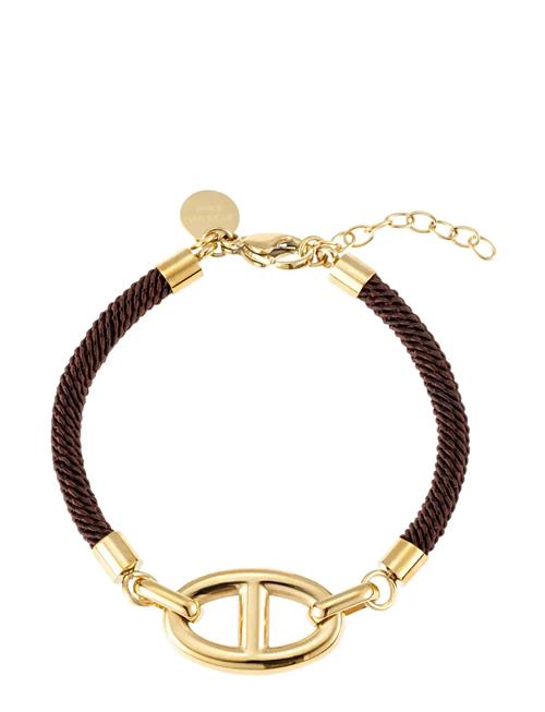 Celine Cord Bracelet By Jolima Gold