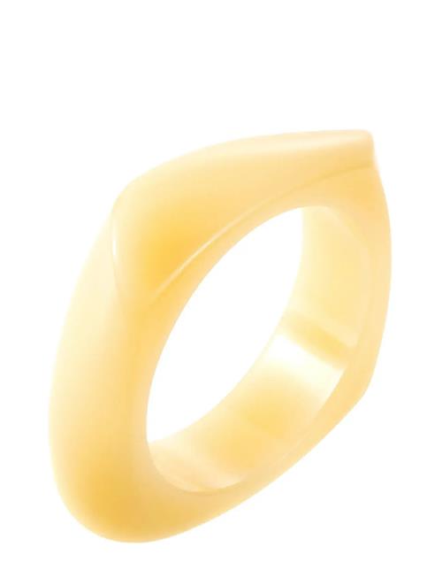 Resin Bangle Large Black By Jolima Cream