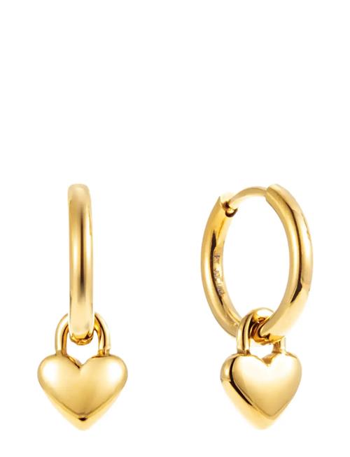 Heart Locker Huggie By Jolima Gold