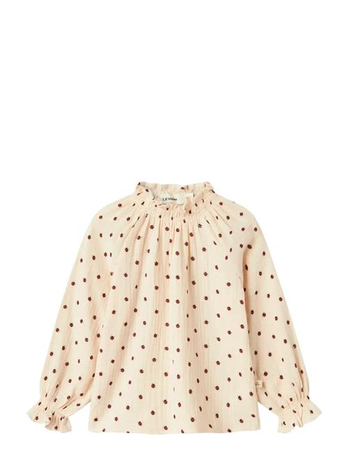 Nmflilia Ls Loose Shirt Lil Lil'Atelier Cream