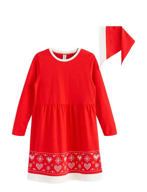Nightdress Christmas Santa Gin Lindex Red