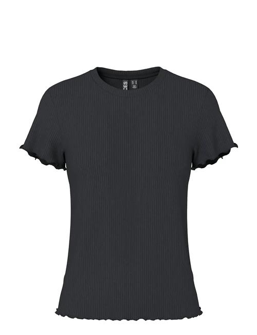 Pcnicca Ss O-Neck Top Jrs Noos Pieces Black