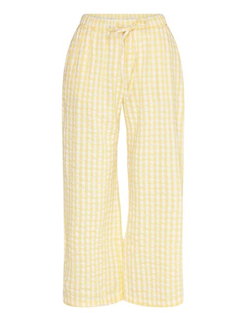 Pyjamasbyxor I Bäckebölja Lindex Yellow