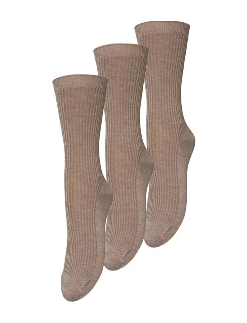 Telma Solid Sock 3 Pack Becksöndergaard Beige