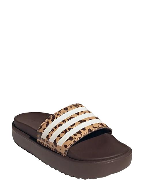 Adilette Platform Adidas Sportswear Brown