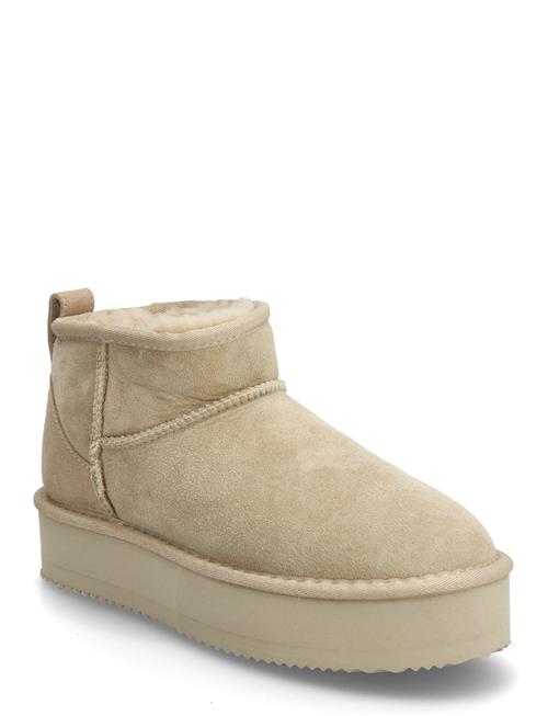 Rhbrisbane Shearling Plateau Boots Rosemunde Cream