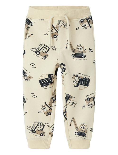 Nmmvimo Nreg Aop Swe Pant Bru Name It Beige