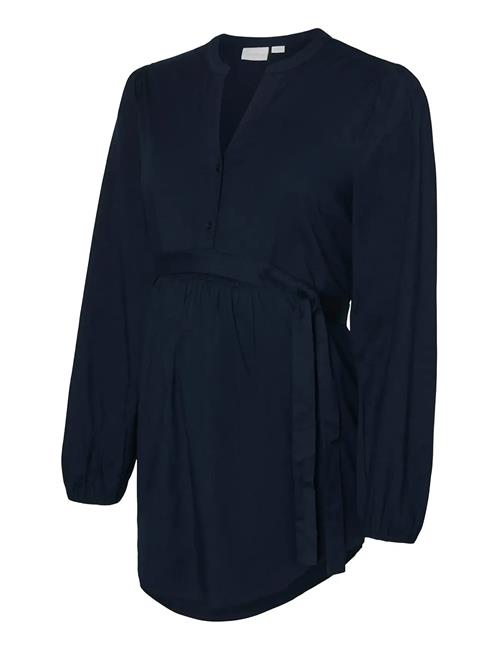 Mlelva Lia L/S Wo Top 2F Mamalicious Navy