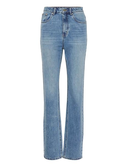 Se Gzlayza Hw Straight Jeans Gestuz Blue ved Booztlet