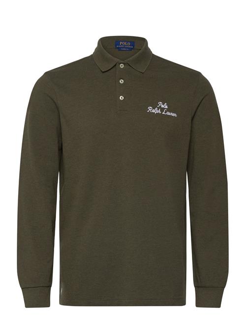 Classic Fit Logo Mesh Polo Shirt Polo Ralph Lauren Green