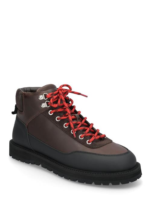 Olaf Lace-Up Boot - Dark Brown Craz Garment Project Brown