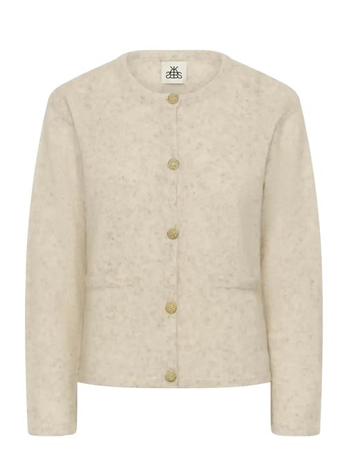 Kbzelda Round Neck Cardigan Karen By Simonsen Cream