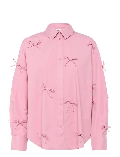 Sljoa Bow Shirt Soaked In Luxury Pink