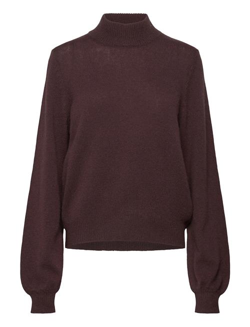 Se Mserika Knit Pullover Minus Brown ved Booztlet