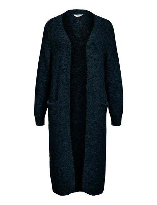 Objmilu Ls Lo Long Knit Cardigan Noos Object Black