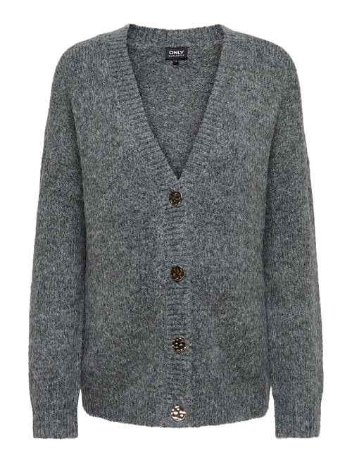 Olmzoey L/S Cardigan Ex Knt Only Maternity Grey