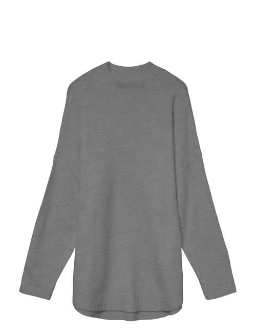 Vmplaza Ls Highnck Long Pullover Ga Noos Vero Moda Grey