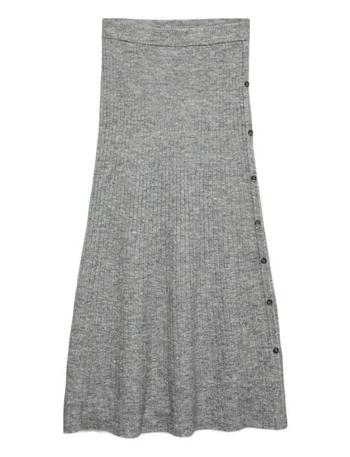 Vmsally Nw Ankle Skirt Vero Moda Grey