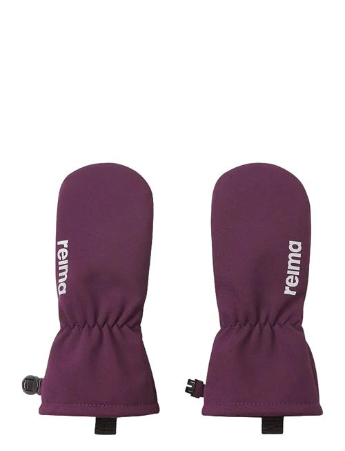 Softshell Mittens, Osaten Reima Purple