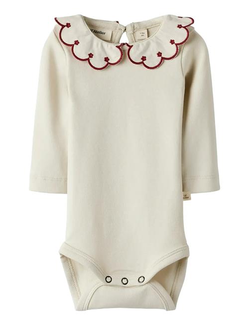 Nbffundo Lus Ls Slim Body Lil Lil'Atelier Cream
