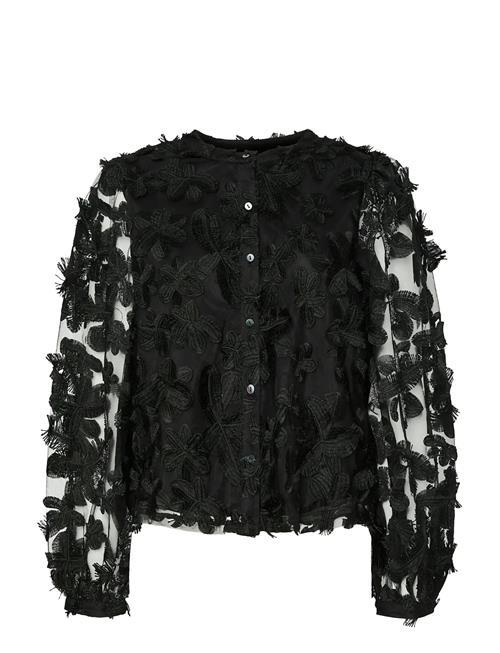 Yaskarly Ls Shirt - Show YAS Black