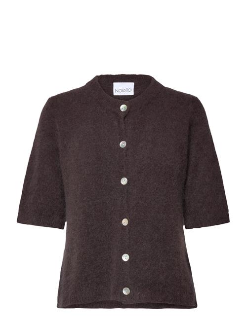 Kae Ss Knit Cardigan Noella Brown