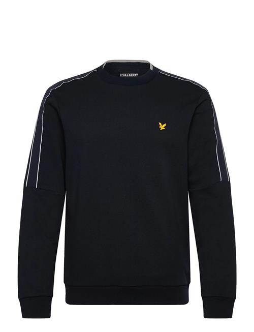 Tape Crew Neck Lyle & Scott Sport Navy