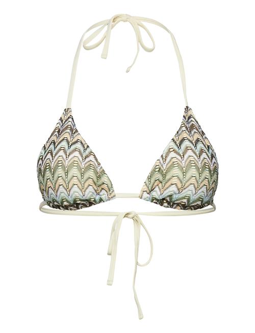 Amber Bel Bikini Top Becksöndergaard Green