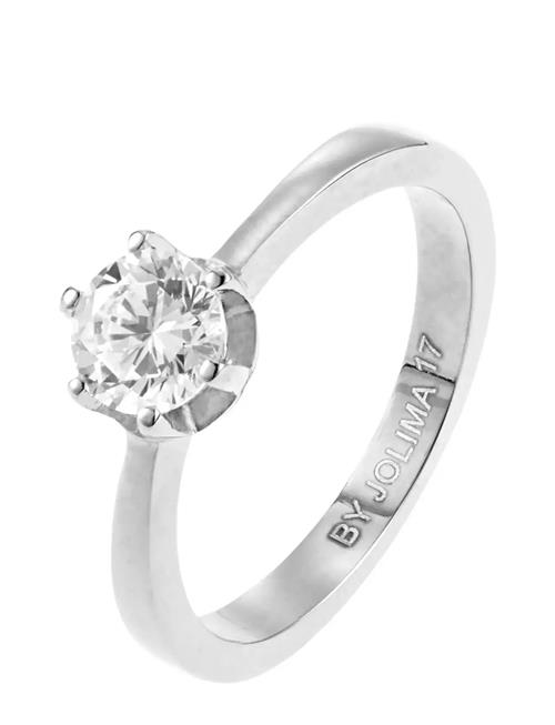 Classic Solitaire St Ring By Jolima Silver