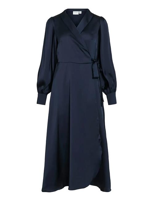 Vienna Ravenna Ankle Wrap Dress-Noos/Dc Vila Navy