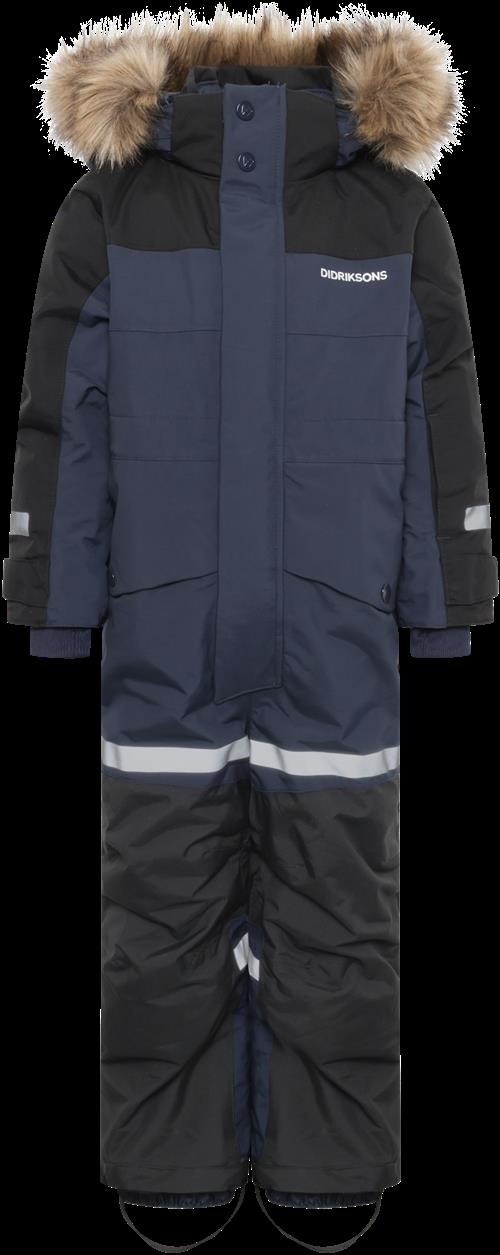 Didriksons Bjärven Kids 4 Overordnet Vinter Navy  Navy-80 cm  Marineblå  80 cm  unisex