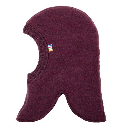 Joha Balaclava I Blød Uld Plum  Plum-45 cm  Lilla  45 cm  unisex