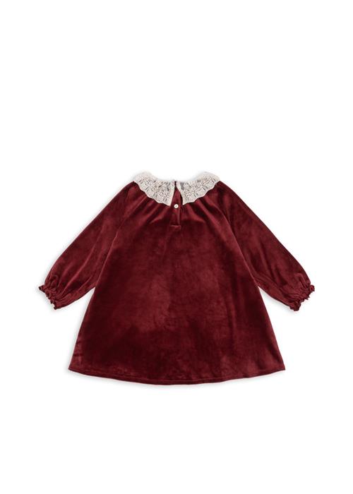 Se Konges Sløjd Venola Kjole Red Dahlia  Red Dahlia 3 Y    3 år  kvinde ved Babyshop