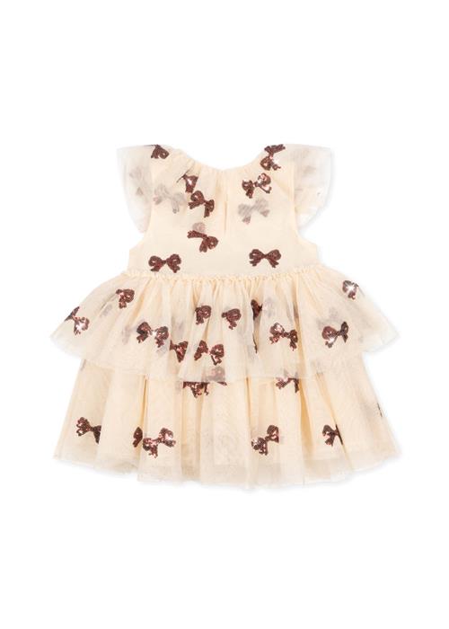 Konges Sløjd Yvonne Fe-kjole Bowie Red  Bowie Red 12 months  Creme  12 måneder  kvinde