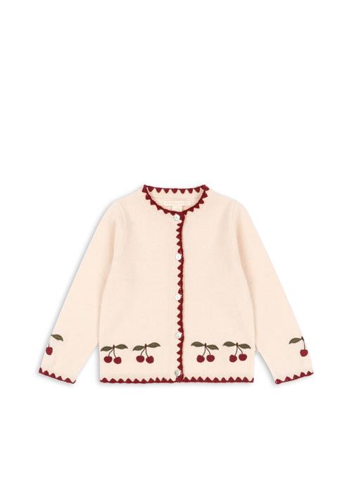 Konges Sløjd Collette Cardigan Off White  Off White 4 Y  Creme  4 år  kvinde
