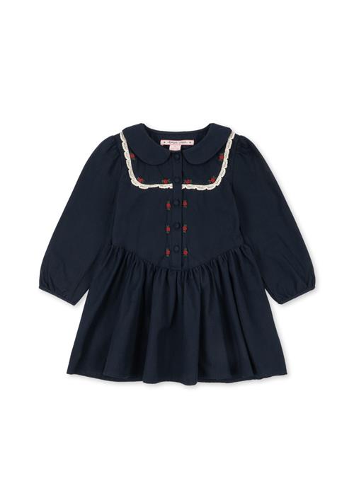 Konges Sløjd Emmy Kjole Dark Navy  Dark Navy 18 months  Marineblå  18 måneder  kvinde