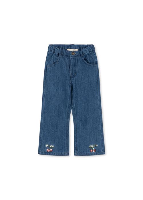 Konges Sløjd Elba Flare Jeans Denim Blue  Denim Blue 5-6 Y    5-6 år  kvinde
