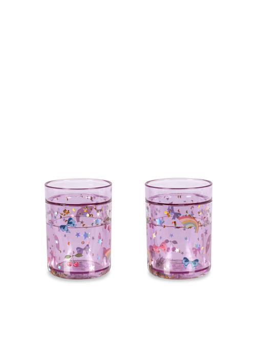Konges Sløjd 2 Pakker Glitterkopper Rainbow Twinkle  Rainbow Twinkle One Size  Lilla  One Size  kvinde
